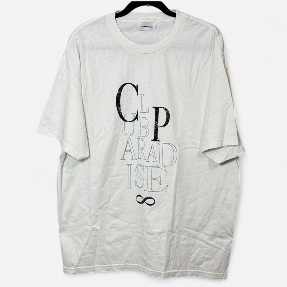 Club Paradise White Short Sleeve Tee Size XL & XXL